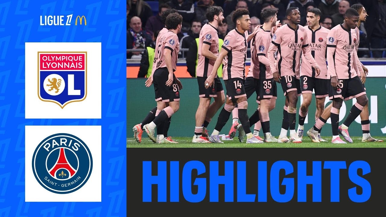 Full Match ย้อนหลัง [ โอลิมปิก ลียง vs ปารีส แซงต์ แชร์กแมง ] ลีกเอิง ฝรั่งเศส 25.2.68