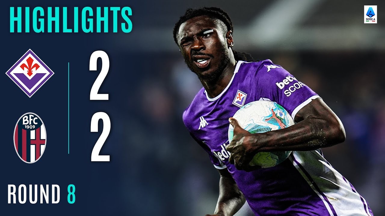 #ไฮไลท์ฟุตบอล [ ฟิออเรนติน่า 2 - 2 โบโลญญ่า ] กัลโช่ เซเรียอา อิตาลี 2025/27.10.68