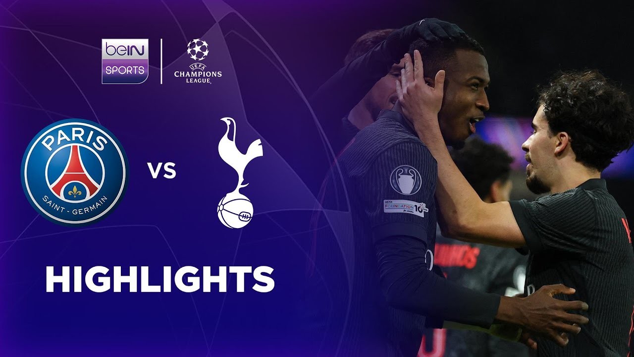 #ไฮไลท์ฟุตบอล [ ปารีส แซงต์ แชร์กแมง 5 - 3 ท็อตแน่ม ฮ็อตสเปอร์ส ] ยูฟ่า แชมเปี้ยนส์ ลีก (รอบลีกเฟส)นัดที่5 2025/27.11.68