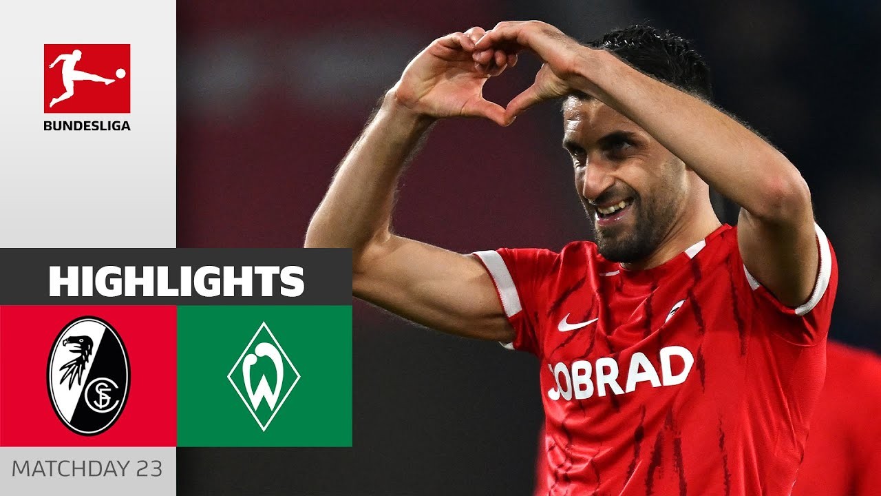 #ไฮไลท์ฟุตบอล [ ไฟร์บวร์ก 5 - 0 แวร์เดอร์ เบรเมน ] บุนเดสลีก้า เยอรมัน 2025/22.2.68