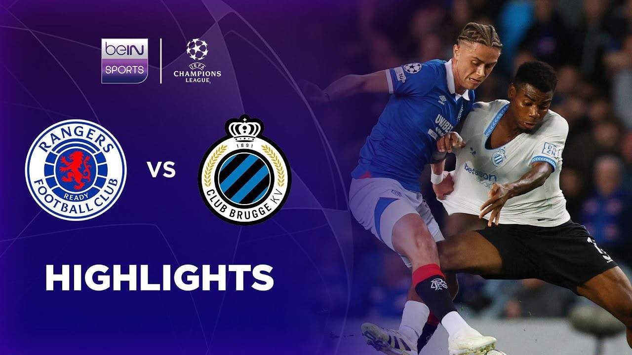 #ไฮไลท์ฟุตบอล [ กลาสโกว์ เรนเจอร์ส 1 - 3 คลับ บรูซ ] ยูฟ่า แชมเปี้ยนส์ลีก (รอบคัดเลือก) 2025/20.8.68