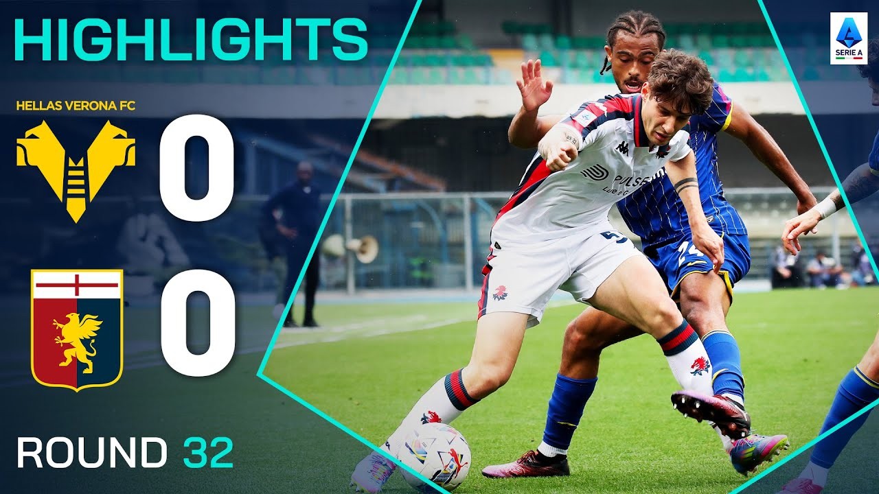 #ไฮไลท์ฟุตบอล [ เวโรน่า 0 - 0 เจนัว ] กัลโช่ เซเรียอา อิตาลี 2025/14.4.68