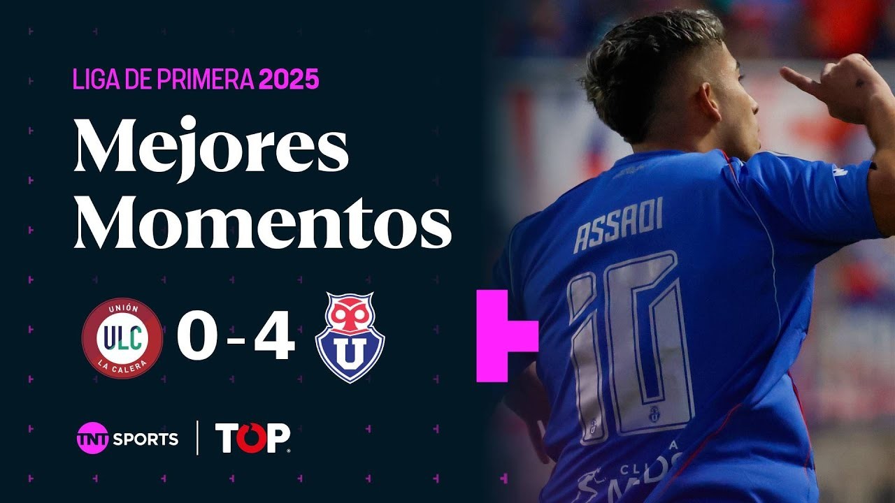 #ไฮไลท์ฟุตบอล [ ยูเนี่ยน ลา คาเลร่า 0 - 4 ยูนิเวอร์ซิดัด เดอ ชิลี ] ชิลี พรีเมร่า ดิวิชั่น 2025/29.7.68