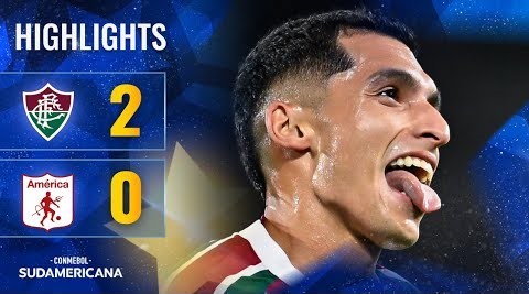 #ไฮไลท์ฟุตบอล [ ฟลูมิเนนเซ่ 2 - 0 อเมริกา เด กาลี ] โคปา ซูดาเมริกาน่า 2025/20.8.68