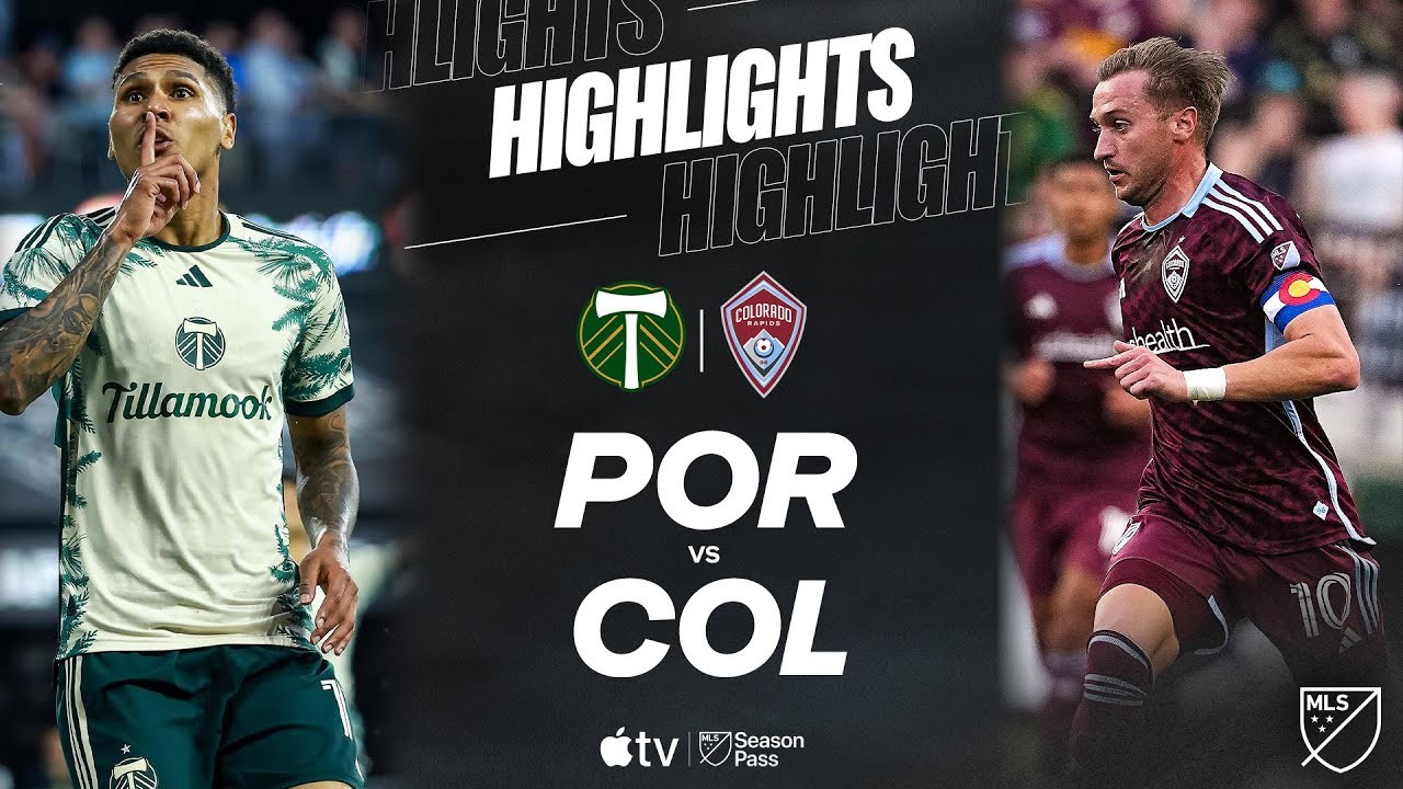 #ไฮไลท์ฟุตบอล [ พอร์ทแลนด์ ทิมเบอร์ส 2 - 1 โคโลราโด้ ราปิดส์ ] ยูเอสเอ เมเจอร์ลีก ซอคเกอร์ 2025/29.5.68