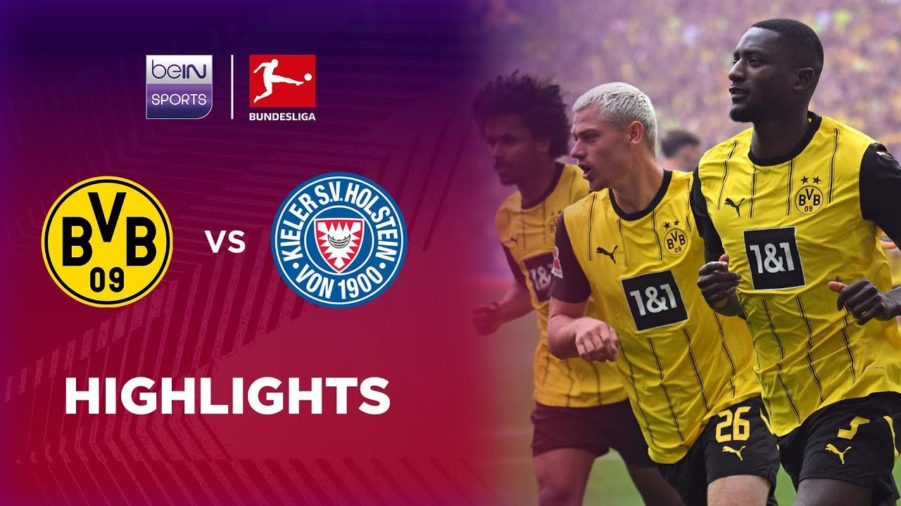 #ไฮไลท์ฟุตบอล [ โบรุสเซีย ดอร์ทมุนด์ 3 - 0 โฮลสไตน์ คีล ] บุนเดสลีก้า เยอรมัน 2025/18.5.68