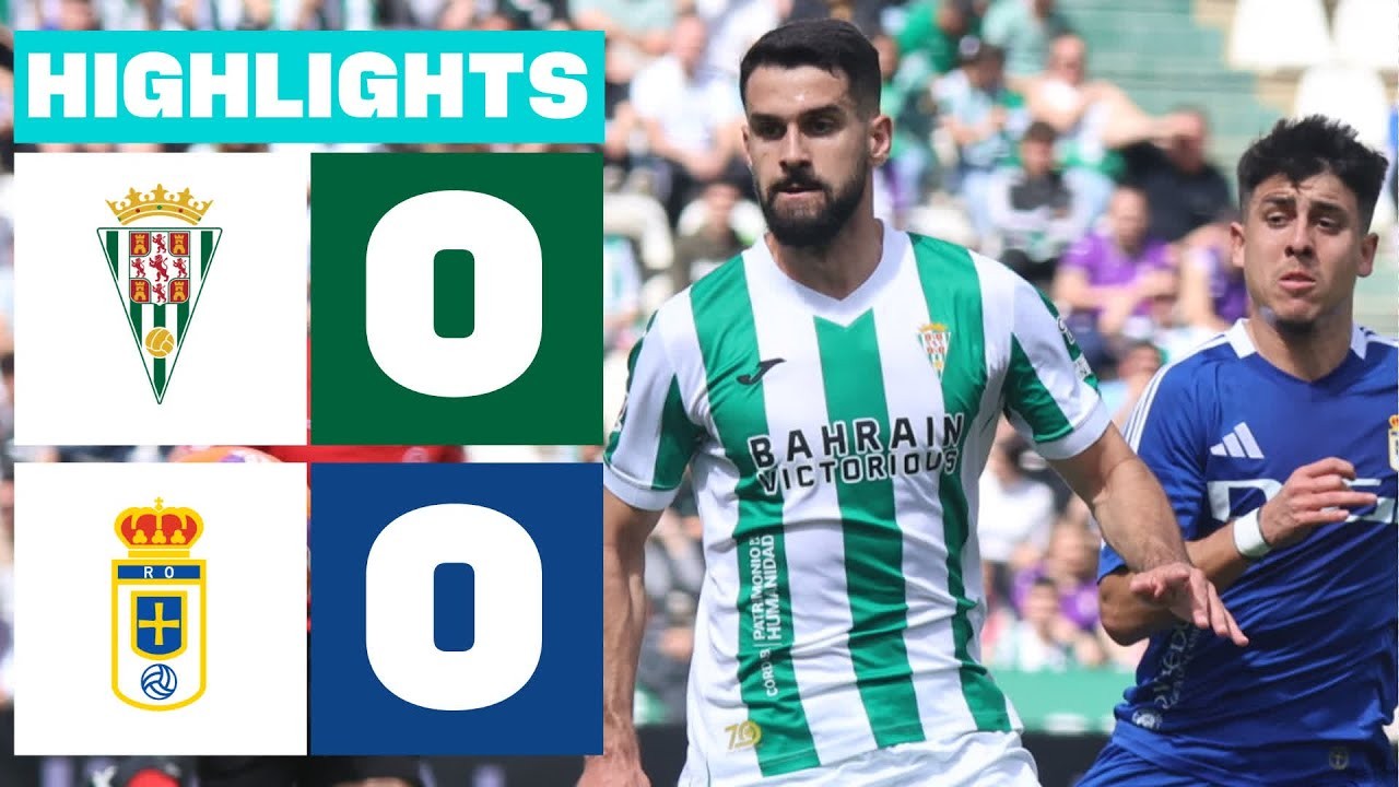 #ไฮไลท์ฟุตบอล [ คอร์โดบ้า 0 - 0 เรอัล โอเบียโด้ ] อเดลันเต้ สเปน 2025/21.4.68