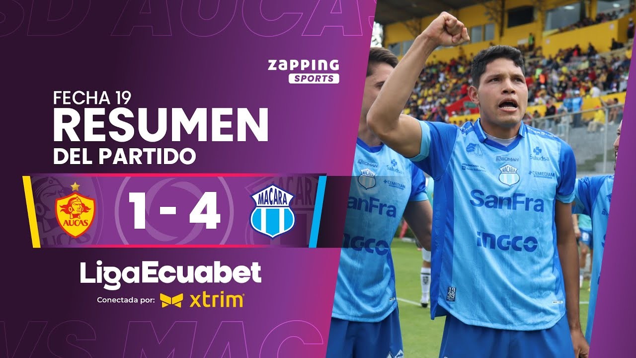 #ไฮไลท์ฟุตบอล [ เดปอร์ติวา ออกาส 1 - 4 มาคาร่า อัมบาโต้ ] เอกวาดอร์ ลีก้าโปร 2025/7.7.68
