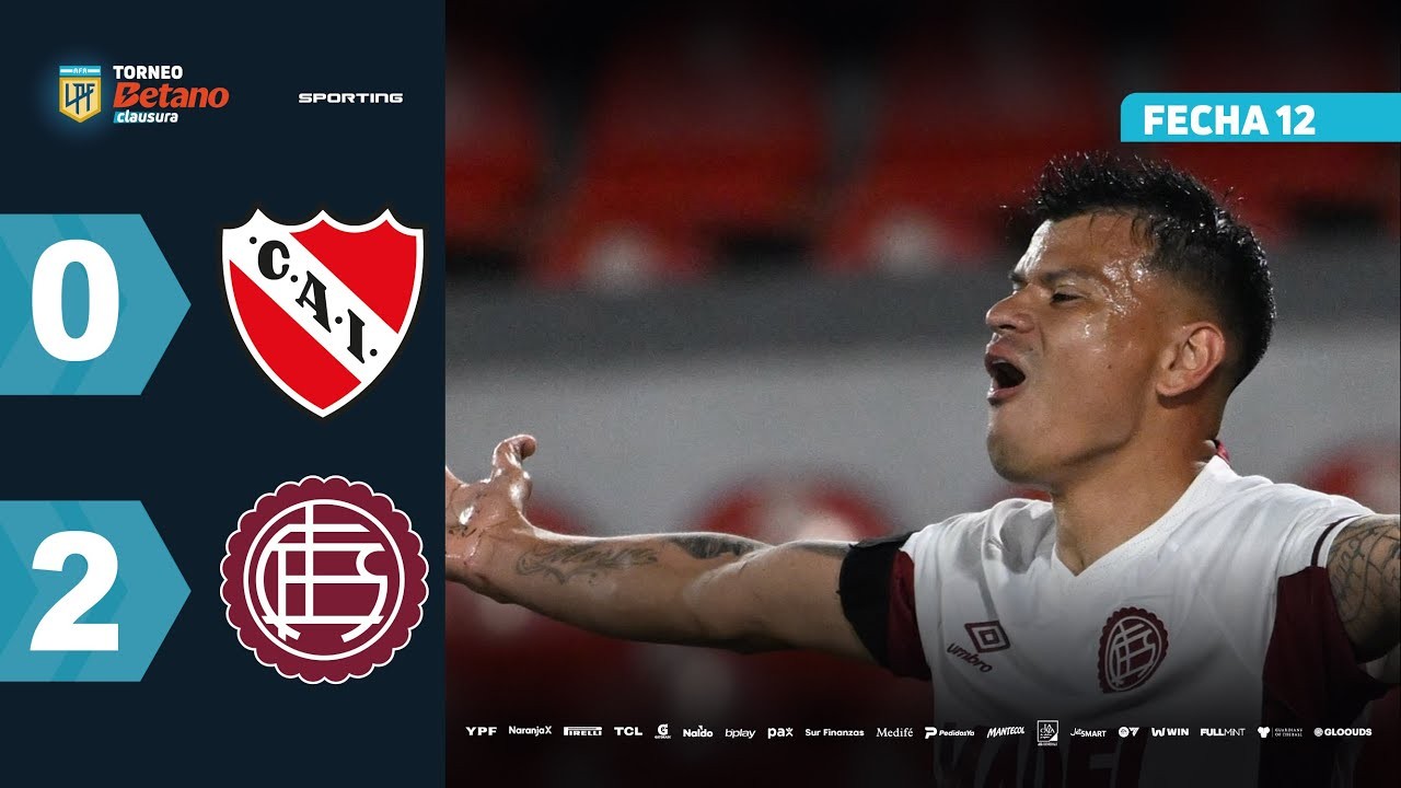 #ไฮไลท์ฟุตบอล [ อินดิเพนเดนเต้ 0 - 2 ลานุส ] อาร์เจนติน่า พรีเมียร์ ดิวิชั่น 2025/13.10.68