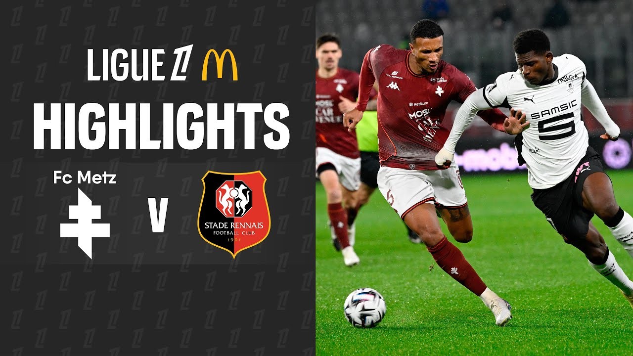 #ไฮไลท์ฟุตบอล [ เม็ตซ์ 0 - 1 แรนส์ ] ลีกเอิง ฝรั่งเศส 2025/29.11.68