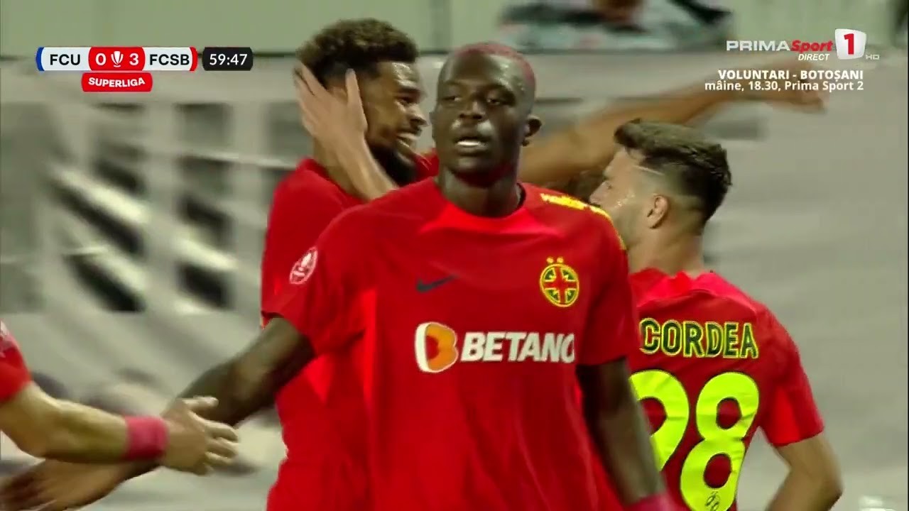 #ไฮไลท์ฟุตบอล [ คราอิโอว่า 1 - 3 สเตอัว บูคาเรสต์ ] โรมาเนีย ซูเปอร์ลีก้า 2023