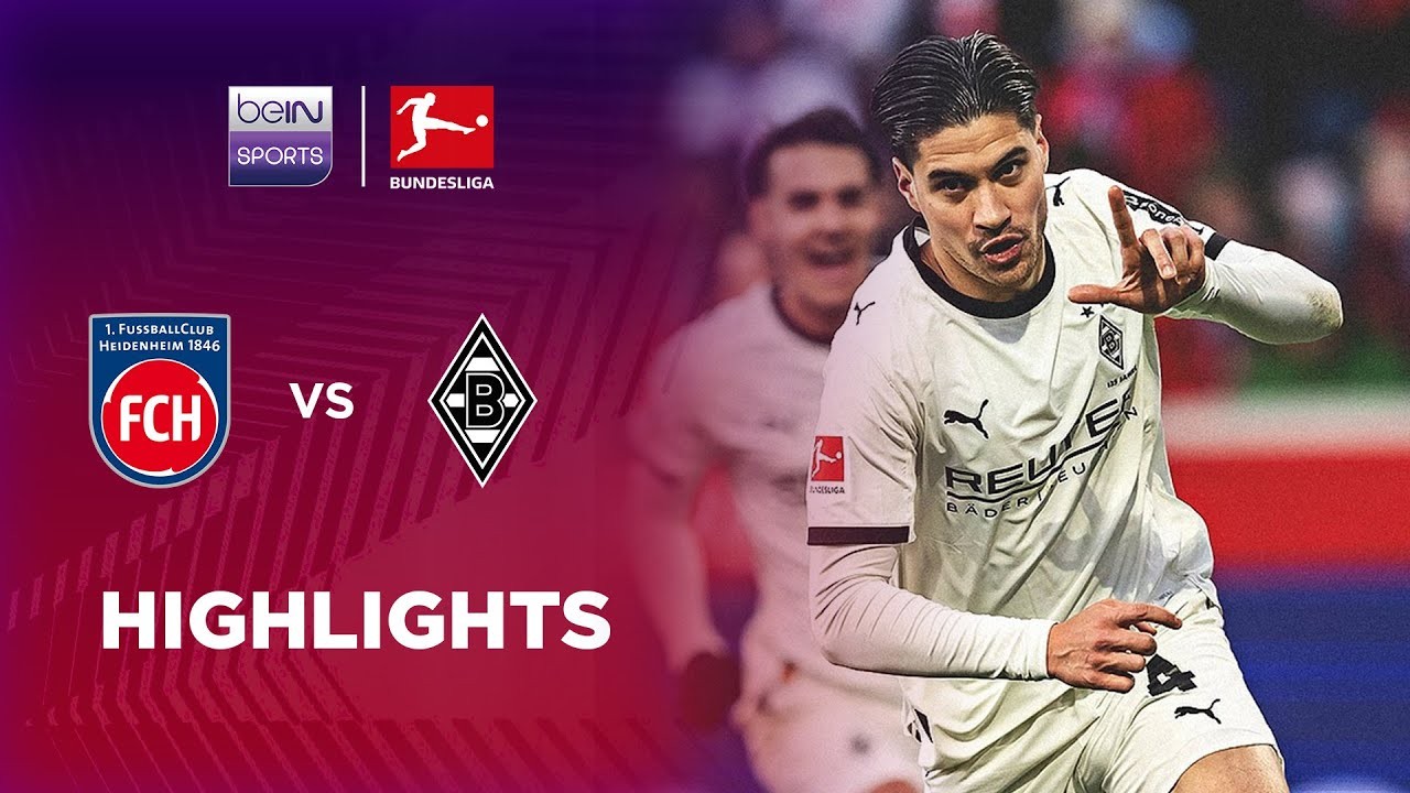 #ไฮไลท์ฟุตบอล [ ไฮเดนไฮม์ 0 - 3 มึนเช่นกลัดบัค ] บุนเดสลีก้า เยอรมัน 2025/23.11.68