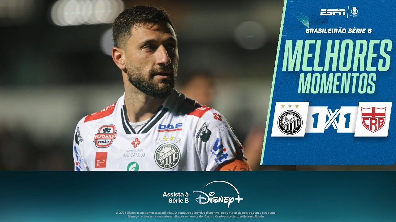 #ไฮไลท์ฟุตบอล [ โอเปราริโอ พีอาร์ 1 - 1 ซีอาร์บี แม็คซิโอ้ ] บราซิล ซีรี่ย์บี 2025/18.7.68