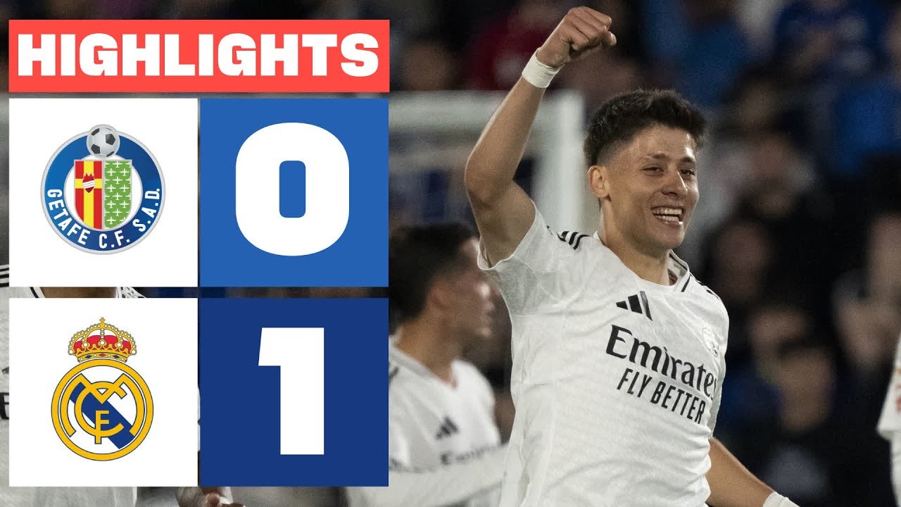 #ไฮไลท์ฟุตบอล [ เกตาเฟ่ 0 - 1 เรอัล มาดริด ] ลาลีก้า สเปน 2025/24.4.68