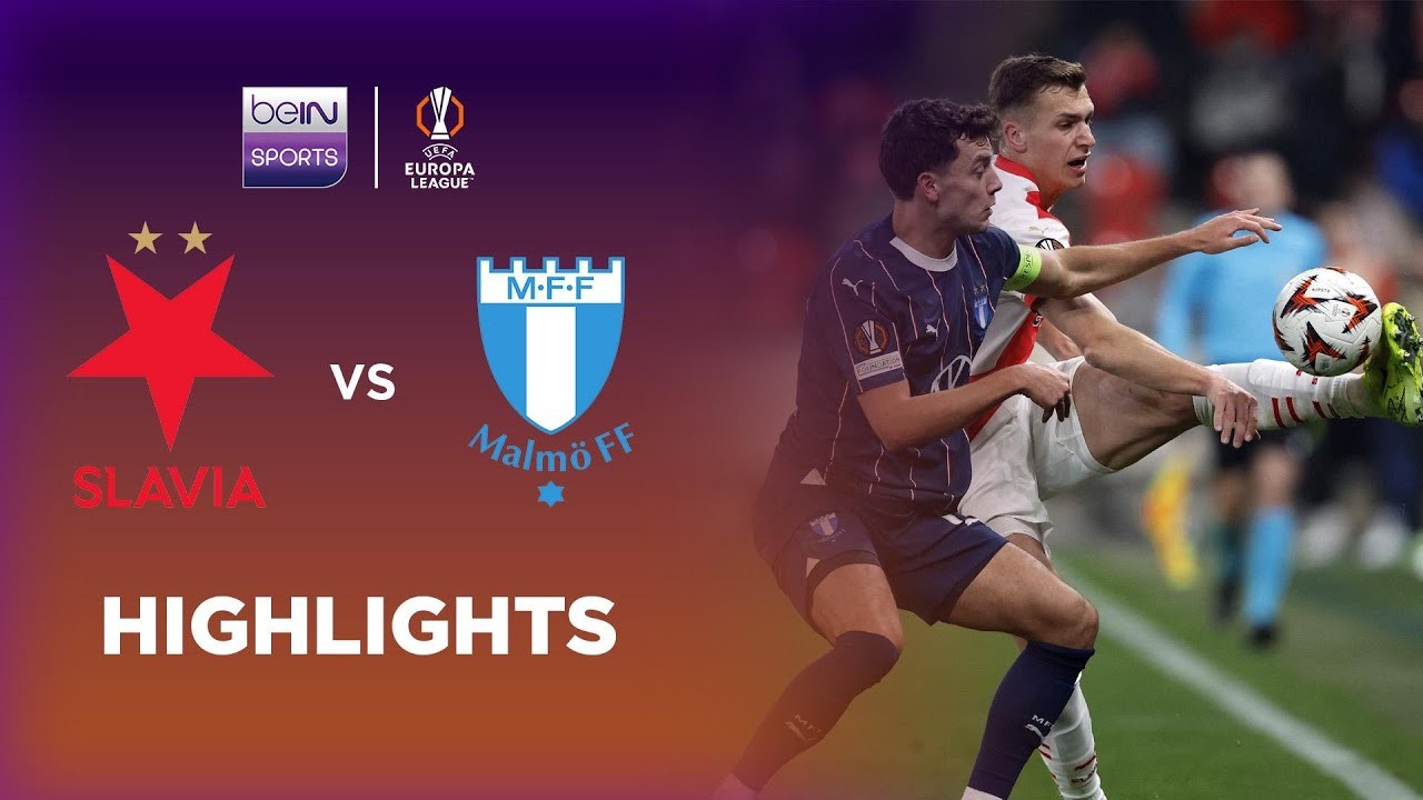 #ไฮไลท์ฟุตบอล [ สลาเวีย ปราก 2 - 2 มัลโม่ ] ยูฟ่า ยูโรป้าลีก (รอบแบ่งกลุ่ม) 2025/31.1.68