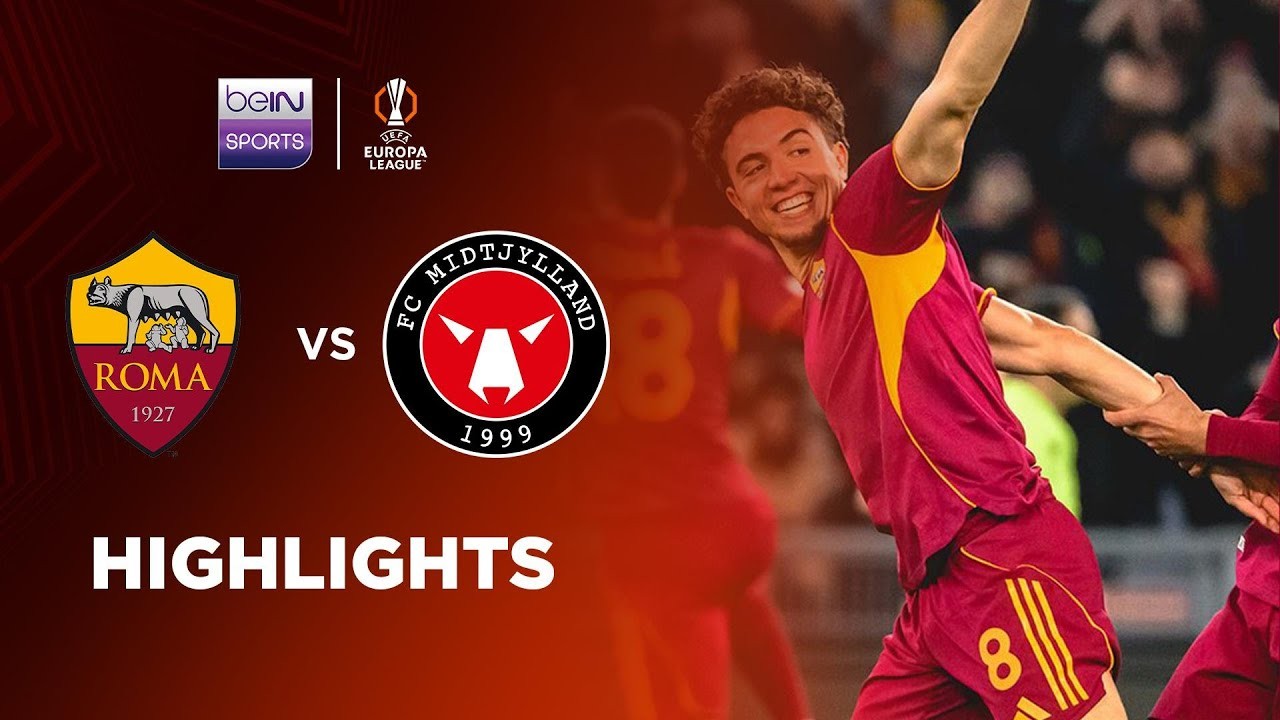 #ไฮไลท์ฟุตบอล [ เอเอส โรม่า 2 - 1 มิดทิลแลนด์ ] ยูฟ่า ยูโรป้า ลีก 2025/28.11.68