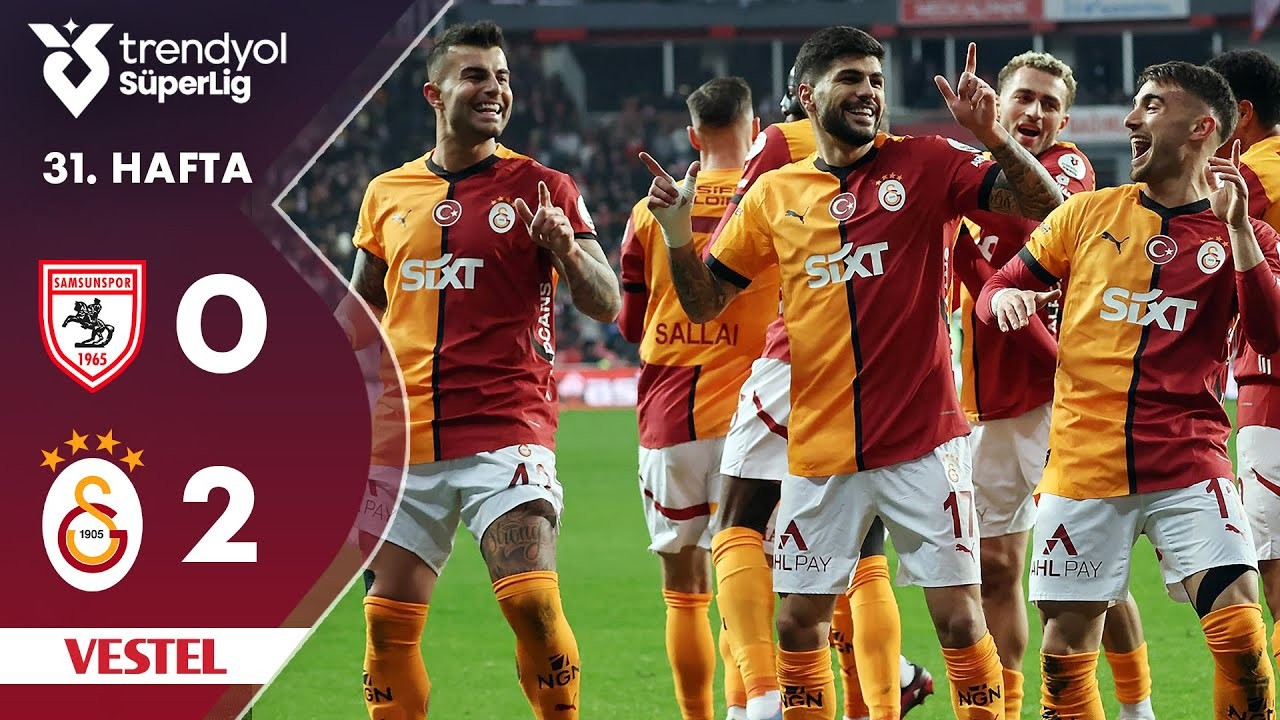 #ไฮไลท์ฟุตบอล [ ซัมซั่นสปอร์ 0 - 2 กาลาตาซาราย ] ตุรกี ซุปเปอร์ลีก 2025/12.4.68