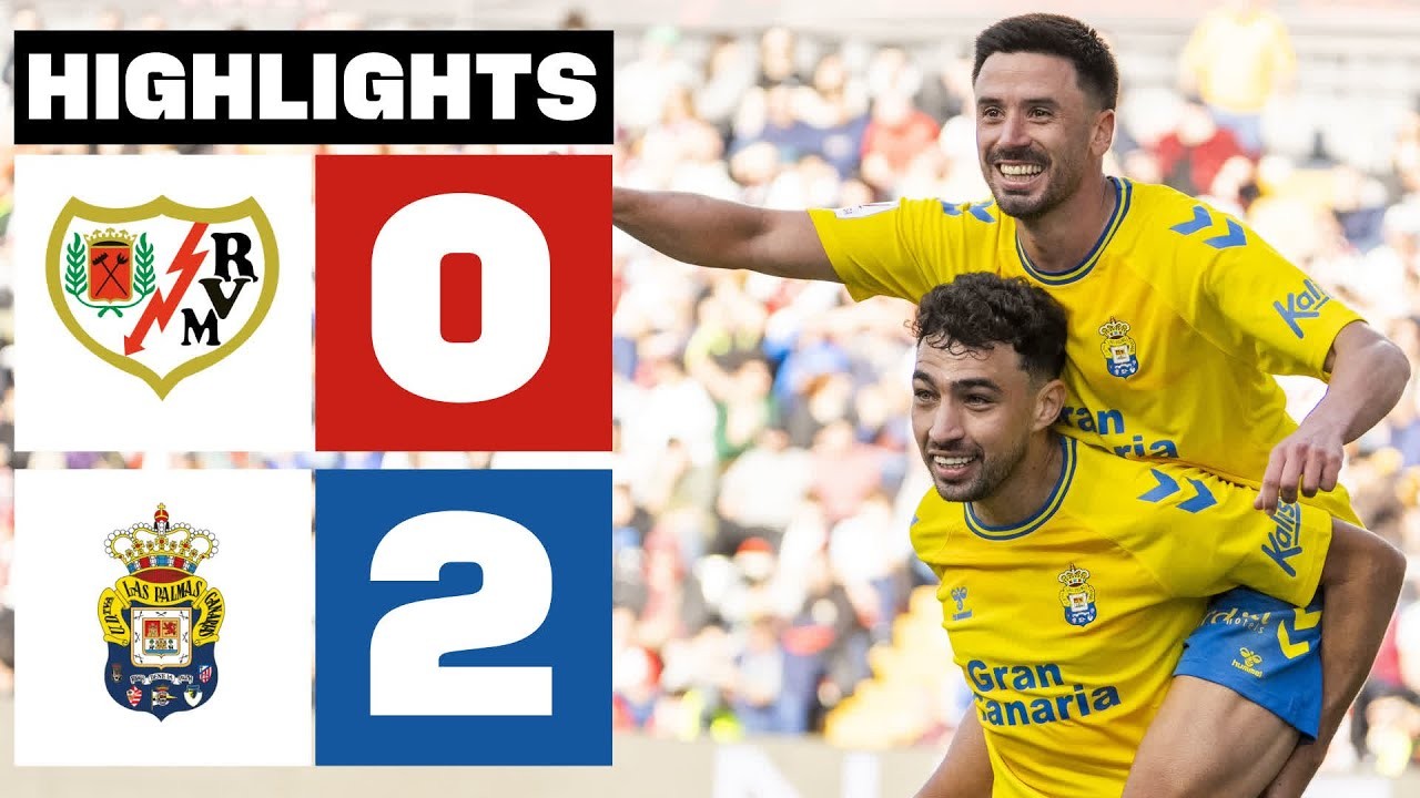 #ไฮไลท์ฟุตบอล [ ราโย่ บาเยกาโน่ 0 - 2 ลาส พัลมาส ] ลาลีก้า สเปน 2024/21.1.67