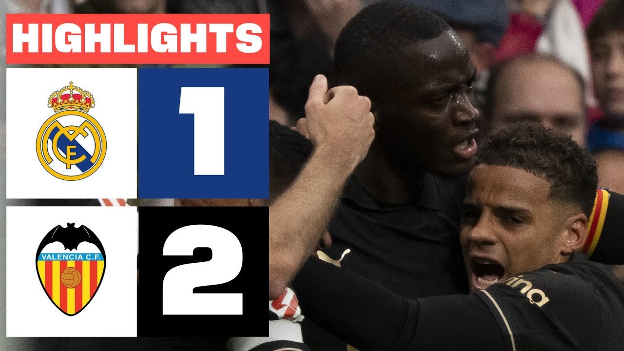 #ไฮไลท์ฟุตบอล [ เรอัล มาดริด 1 - 2 บาเลนเซีย ] ลาลีก้า สเปน 2025/6.4.68