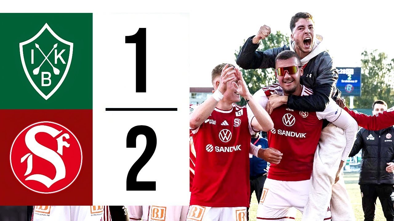 #ไฮไลท์ฟุตบอล [ ไอเค บราเก้ 1 - 2 แซนด์ไวเค่นส์ ] สวีเดน ซูเปอร์เร็ตเท่น 2025/28.6.68