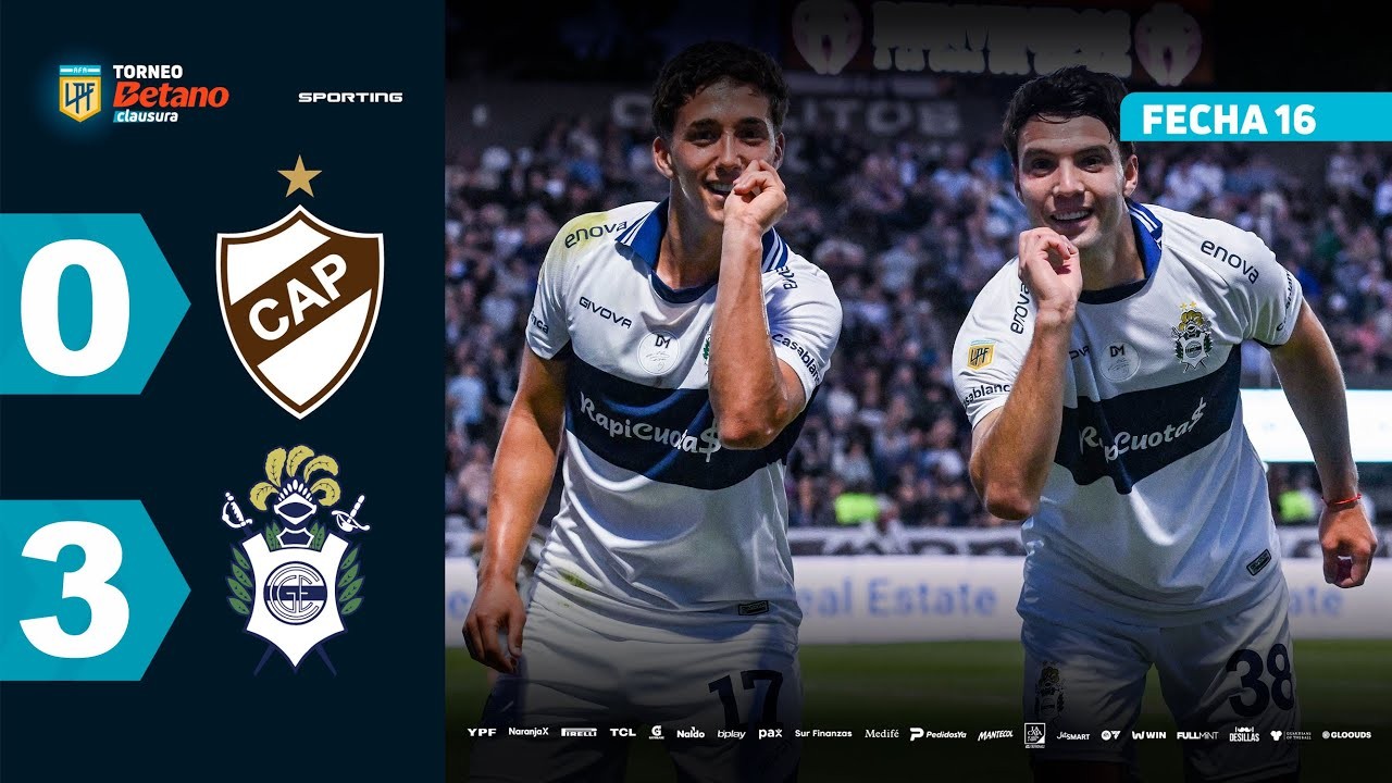 #ไฮไลท์ฟุตบอล [ ซีเอ พลาเทนเซ่ 0 - 3 กิมนาเซีย ลา พลาต้า ] อาร์เจนติน่า พรีเมียร์ ดิวิชั่น 2025/18.11.68