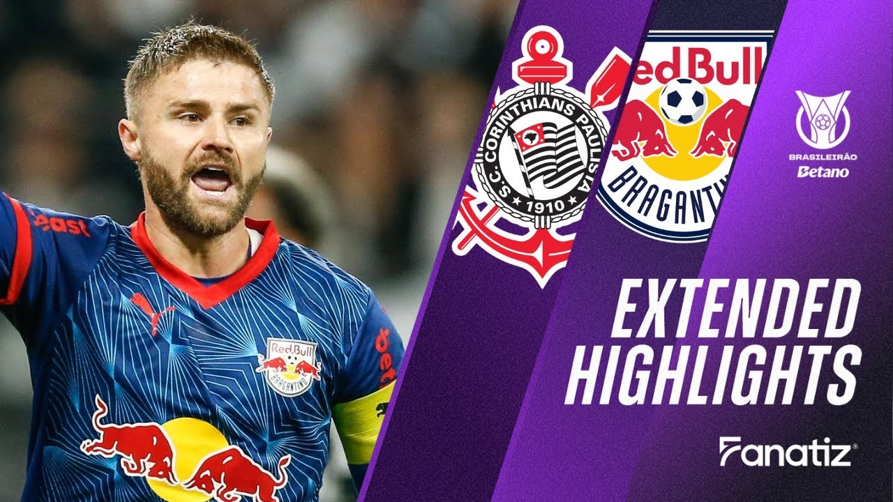 #ไฮไลท์ฟุตบอล [ โครินเธียนส์ 1 - 2 บรากันติโน่ ] บราซิล ซีรี่ย์เอ 2025/14.7.68