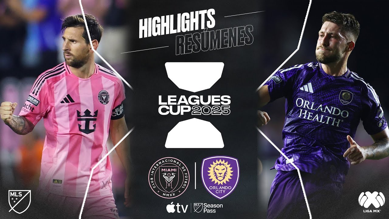 #ไฮไลท์ฟุตบอล [ อินเตอร์ ไมอามี่ 3 - 1 ออร์แลนโด้ ซิตี้ ] อเมริกา ลีกคัพ 2025/28.8.68
