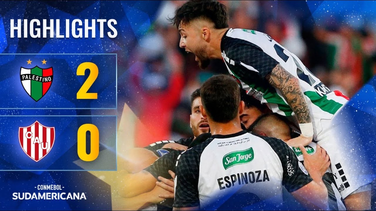 #ไฮไลท์ฟุตบอล [ ปาเลสติโน่ 2 - 0 ยูเนี่ยน ซานตาเฟ่ ] โคปา ซูดาเมริกาน่า 2025/10.4.68