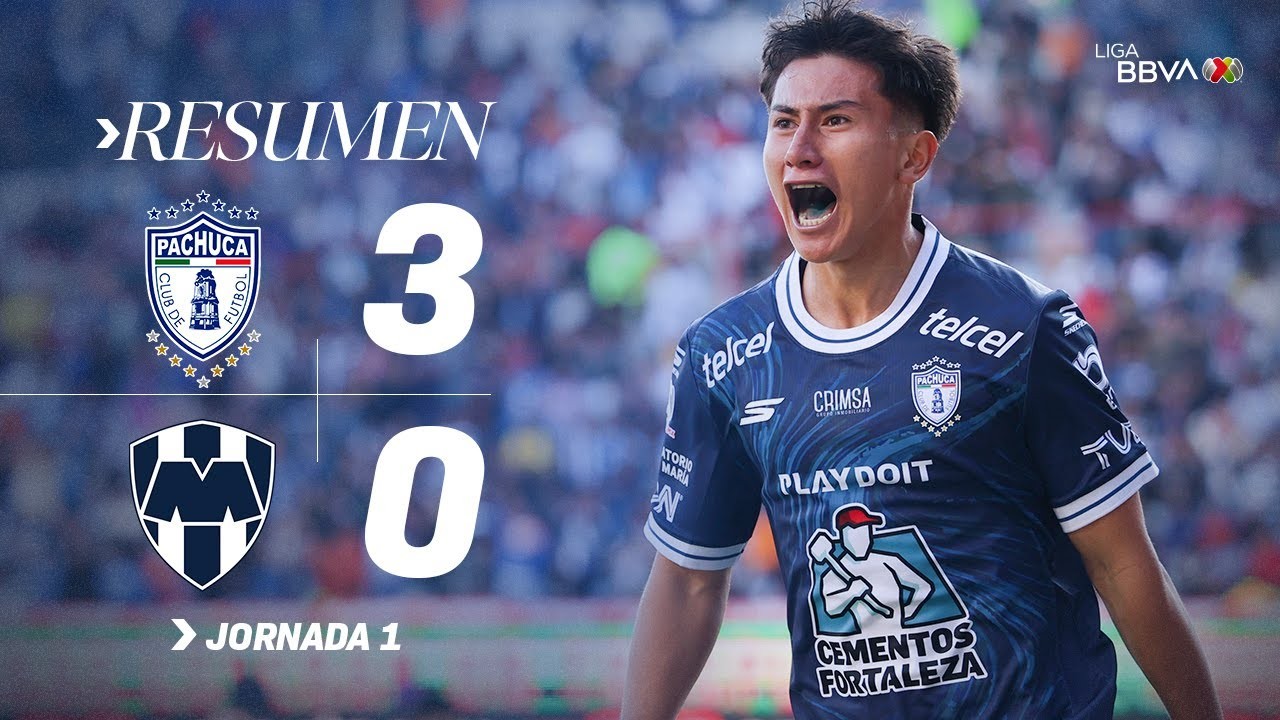 #ไฮไลท์ฟุตบอล [ ปาชูก้า 3 - 0 มอนเทอร์เรย์ ] เม็กซิโก พรีเมร่า ดิวิชั่น 2025/14.7.68