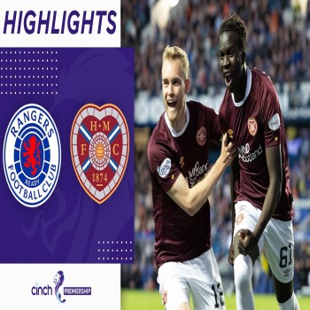 #ไฮไลท์ฟุตบอล [ กลาสโกว์ เรนเจอร์ส 2 - 2 ฮาร์ท เอฟซี ] สก็อตแลนด์ พรีเมียร์ลีก 2022/23