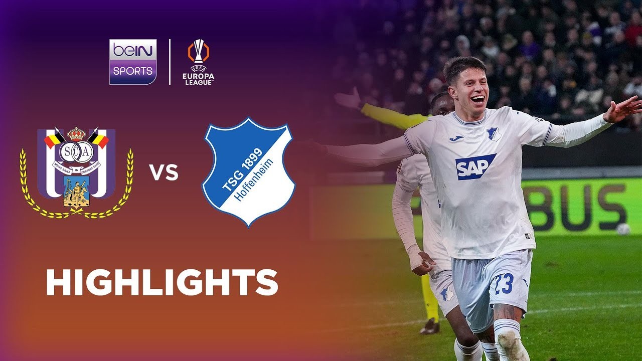 #ไฮไลท์ฟุตบอล [ อันเดอร์เลชท์ 3 - 4 ฮอฟเฟ่นไฮม์ ] ยูฟ่า ยูโรป้าลีก (รอบแบ่งกลุ่ม) 2025/31.1.68