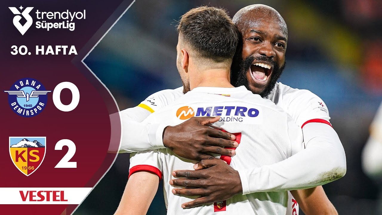 #ไฮไลท์ฟุตบอล [ อดาน่า เดมิร์สปอร์ 0 - 2 เคย์เซริสปอร์ ] ตุรกี ซุปเปอร์ลีก 2025/5.4.68