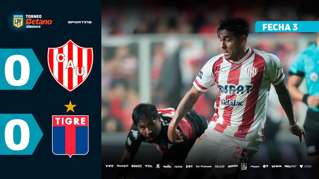 #ไฮไลท์ฟุตบอล [ ยูเนี่ยน ซานตาเฟ่ 0 - 0 ติเกร ] อาร์เจนติน่า พรีเมียร์ ดิวิชั่น 2025/26.7.68